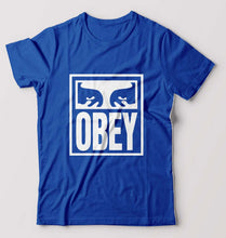 Load image into Gallery viewer, Obey T-Shirt for Men-Royal Blue-Ektarfa.online