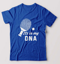Load image into Gallery viewer, Table Tennis (TT) DNA T-Shirt for Men-Royal Blue-Ektarfa.online