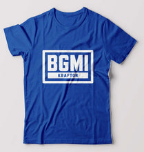 Load image into Gallery viewer, Battlegrounds Mobile India (BGMI) T-Shirt for Men-Royal Blue-Ektarfa.online