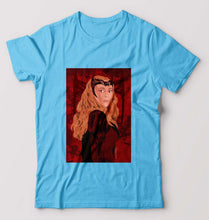Load image into Gallery viewer, Scarlet Witch Wanda T-Shirt for Men-Light Blue-Ektarfa.online
