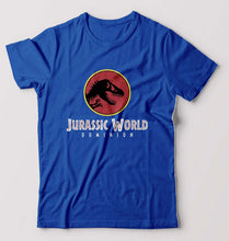 Load image into Gallery viewer, Jurassic World T-Shirt for Men-Royal Blue-Ektarfa.online