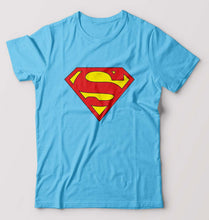 Load image into Gallery viewer, Superman T-Shirt for Men-Light Blue-Ektarfa.online