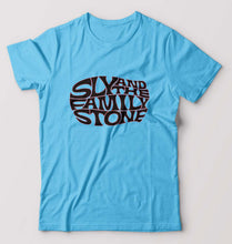 Load image into Gallery viewer, Sly and the Family Stone T-Shirt for Men-Light Blue-Ektarfa.online
