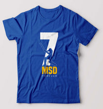 Load image into Gallery viewer, MS Dhoni (MSD) T-Shirt for Men-Royal Blue-Ektarfa.online