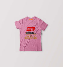 Load image into Gallery viewer, Max Verstappen F1 World Championship Kids T-Shirt for Boy/Girl-Pink-Ektarfa.online