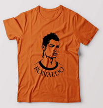 Load image into Gallery viewer, Cristiano Ronaldo CR7 T-Shirt for Men-Orange-Ektarfa.online