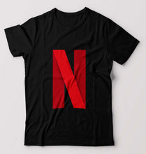 Load image into Gallery viewer, Netflix T-Shirt for Men-Black-Ektarfa.online
