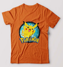 Load image into Gallery viewer, Pokémon T-Shirt for Men-Orange-Ektarfa.online