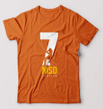 Load image into Gallery viewer, MS Dhoni (MSD) T-Shirt for Men-Orange-Ektarfa.online