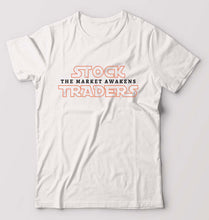 Load image into Gallery viewer, Share Market(Stock Market) T-Shirt for Men-White-Ektarfa.online