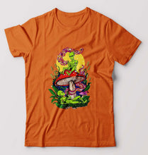 Load image into Gallery viewer, Trippy Psychedelic Weed Stoned T-Shirt for Men-Orange-Ektarfa.online