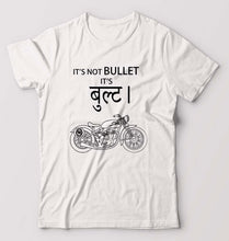 Load image into Gallery viewer, Royal Enfield Bullet T-Shirt for Men-White-Ektarfa.online
