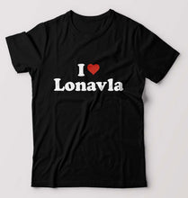 Load image into Gallery viewer, I Love Lonavla T-Shirt for Men-Black-Ektarfa.online