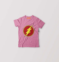 Load image into Gallery viewer, Flash Superhero Kids T-Shirt for Boy/Girl-Pink-Ektarfa.online