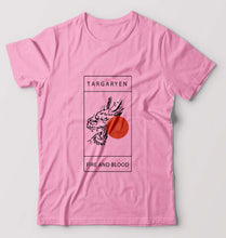 Load image into Gallery viewer, House Targaryen (GOT) T-Shirt for Men-Light Baby Pink-Ektarfa.online