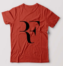 Load image into Gallery viewer, Roger Federer(RF) T-Shirt for Men-Orange-Ektarfa.online