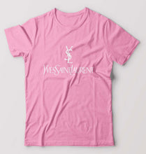 Load image into Gallery viewer, Yves Saint Laurent_YSL T-Shirt for Men-Light Baby Pink-Ektarfa.online
