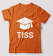 Load image into Gallery viewer, Tata Institute of Social Sciences (TISS) T-Shirt for Men-Orange-Ektarfa.online