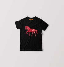 Load image into Gallery viewer, HORSE Kids T-Shirt for Boy/Girl-Black-Ektarfa.online