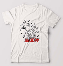Load image into Gallery viewer, Peanuts Snoopy T-Shirt for Men-White-Ektarfa.online