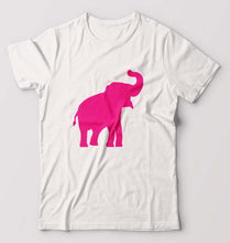 Load image into Gallery viewer, Pink Elephant T-Shirt for Men-White-Ektarfa.online