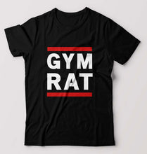 Load image into Gallery viewer, Gym Rat T-Shirt for Men-Black-Ektarfa.online