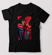 Load image into Gallery viewer, Superman Superhero T-Shirt for Men-Black-Ektarfa.online