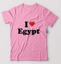 Load image into Gallery viewer, I Love Egypt T-Shirt for Men-Light Baby Pink-Ektarfa.online