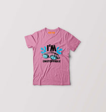 Load image into Gallery viewer, Swimming Kids T-Shirt for Boy/Girl-Pink-Ektarfa.online