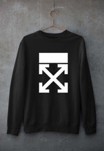 Load image into Gallery viewer, Off-white Unisex Sweatshirt for Men/Women-Black-Ektarfa.online