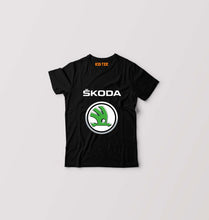 Load image into Gallery viewer, Skoda Kids T-Shirt for Boy/Girl-Black-Ektarfa.online