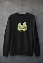 Load image into Gallery viewer, Avocado Unisex Sweatshirt for Men/Women-Black-Ektarfa.online