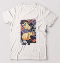 Load image into Gallery viewer, Baby Driver T-Shirt for Men-White-Ektarfa.online