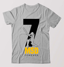 Load image into Gallery viewer, MS Dhoni (MSD) T-Shirt for Men-Grey Melange-Ektarfa.online