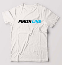 Load image into Gallery viewer, Finish Line T-Shirt for Men-White-Ektarfa.online