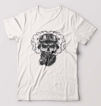 Load image into Gallery viewer, Skull T-Shirt for Men-White-Ektarfa.online