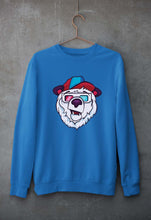 Load image into Gallery viewer, Bear Unisex Sweatshirt for Men/Women-Royal Blue-Ektarfa.online
