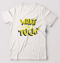 Load image into Gallery viewer, What The Fuck T-Shirt for Men-White-Ektarfa.online