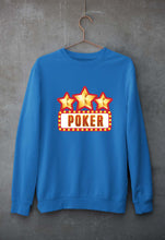 Load image into Gallery viewer, Poker Unisex Sweatshirt for Men/Women-Royal Blue-Ektarfa.online