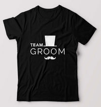 Load image into Gallery viewer, Team Groom T-Shirt for Men-Black-Ektarfa.online