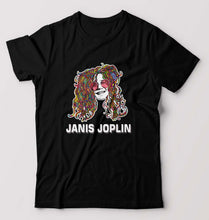 Load image into Gallery viewer, Janis Joplin T-Shirt for Men-Black-Ektarfa.online