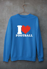 Load image into Gallery viewer, I Love Football Unisex Sweatshirt for Men/Women-Ektarfa.online