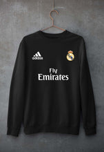 Load image into Gallery viewer, Real Madrid Unisex Sweatshirt for Men/Women-Black-Ektarfa.online