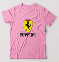 Load image into Gallery viewer, Ferrari T-Shirt for Men-Light Baby Pink-Ektarfa.online