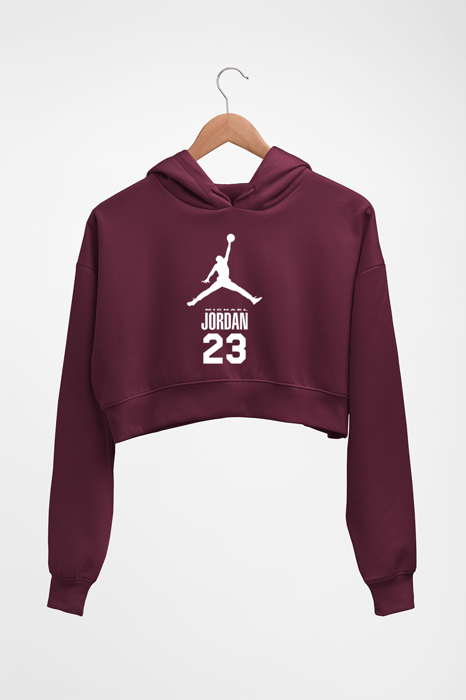 Michael Jordan Crop HOODIE FOR WOMEN - Main Image