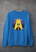 Load image into Gallery viewer, Alien Unisex Sweatshirt for Men/Women-Royal Blue-Ektarfa.online