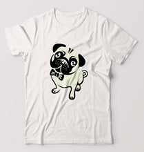 Load image into Gallery viewer, Pug Dog T-Shirt for Men-White-Ektarfa.online