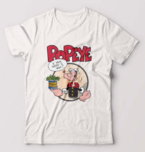 Load image into Gallery viewer, Popeye T-Shirt for Men-White-Ektarfa.online