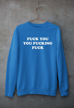 Load image into Gallery viewer, Funny Fuck Unisex Sweatshirt for Men/Women-Royal Blue-Ektarfa.online