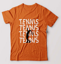 Load image into Gallery viewer, Tennis T-Shirt for Men-Orange-Ektarfa.online